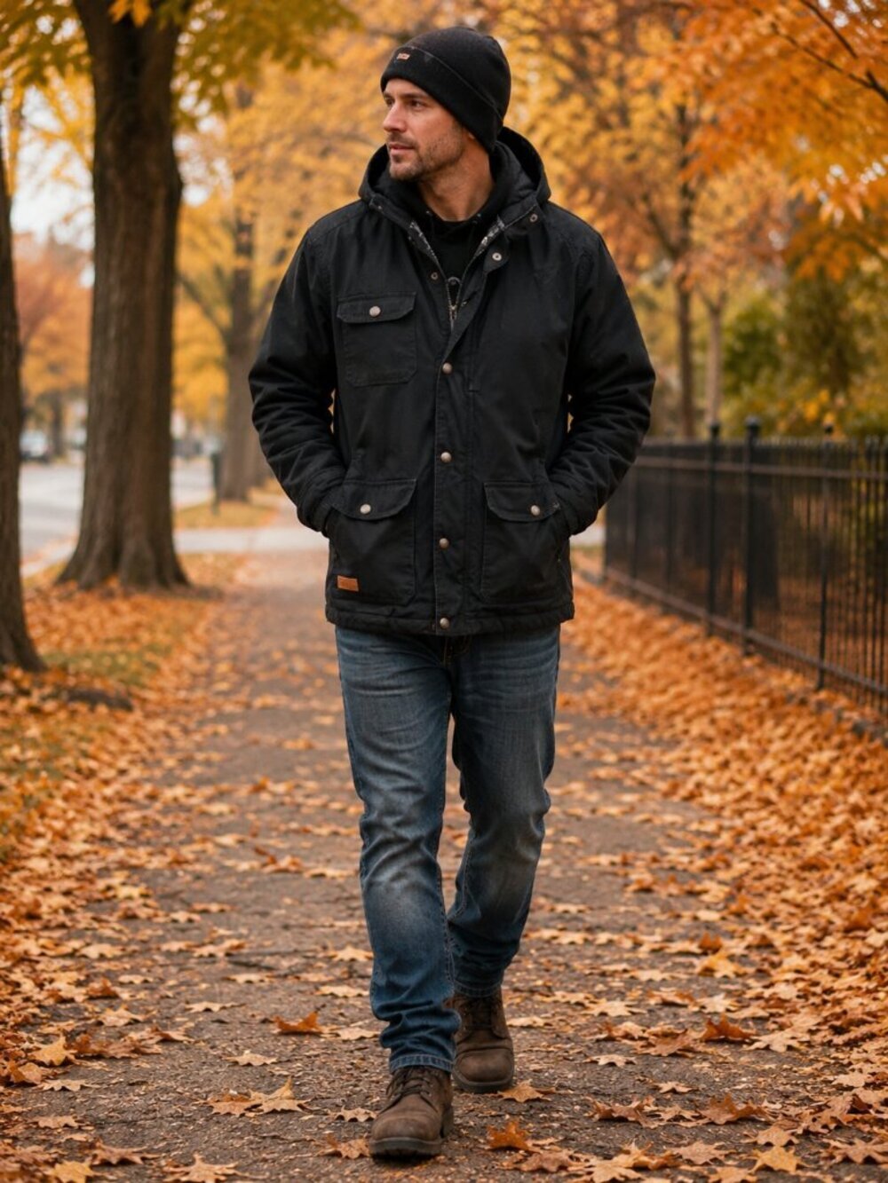 MENS DC JACKET (LARGE)